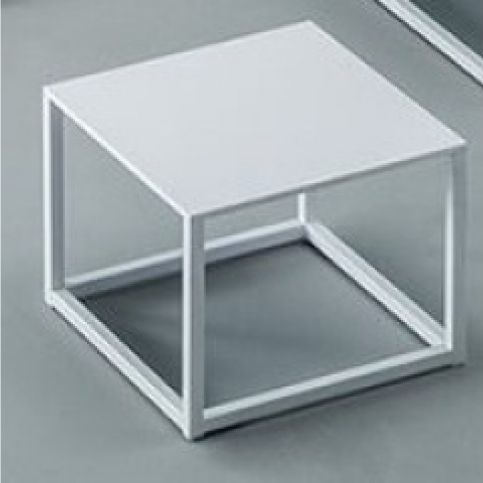 Konferenční stolek Code 40x40x30 cm (Bílá)  - Designovynabytek.cz