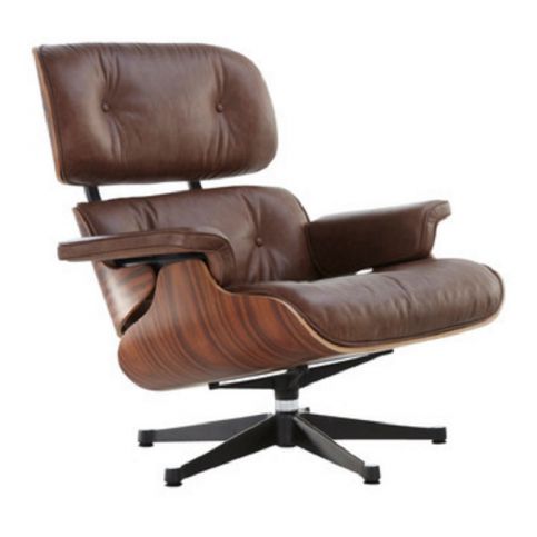 Designové křeslo Lounge chair, hnědá, ořech 13512 CULTY - Designovynabytek.cz
