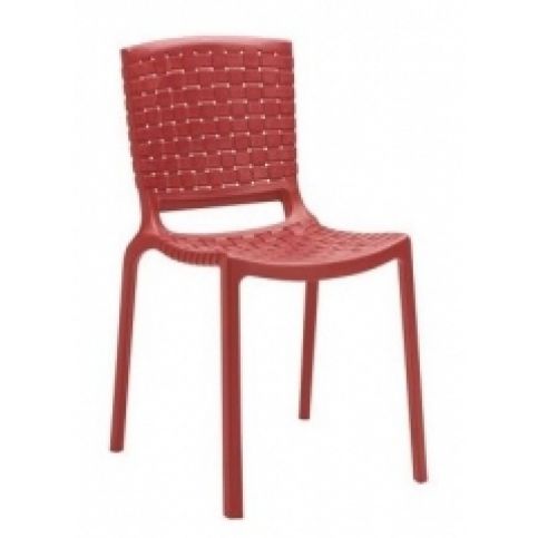 Židle Tatami 305 (Červená)  Tatami 305 Pedrali - Designovynabytek.cz