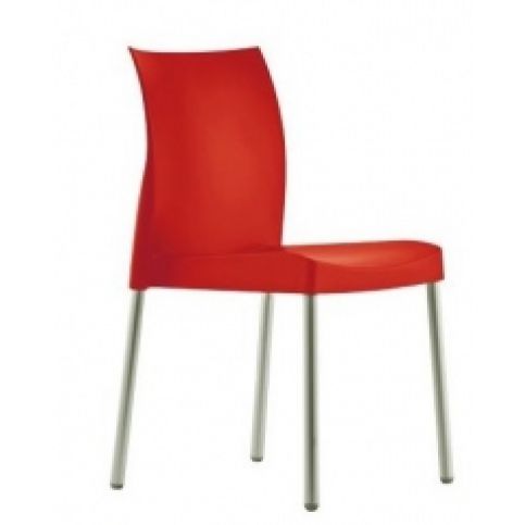 Židle ICE 800 (Červená)  plastova-zidle-ice-800 Pedrali - Designovynabytek.cz