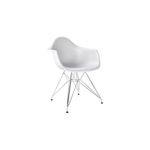 Designová židle DAR, bílá (RAL 9005)  - Designovynabytek.cz