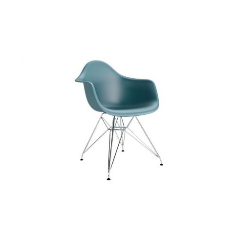 Designová židle DAR, ocean (RAL 9005)  - Designovynabytek.cz