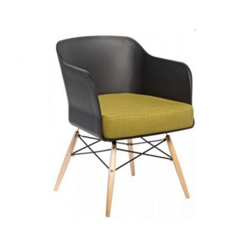 Židle Life Chair, černá/zelená 41228 CULTY - Beliani.cz