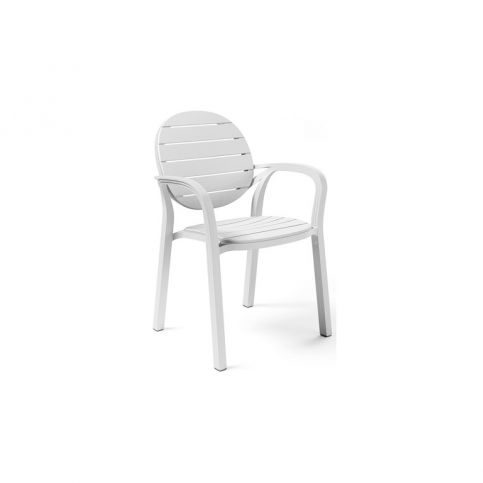 Židle Lima s područkami, bílá SLI07 Sit & be - Designovynabytek.cz