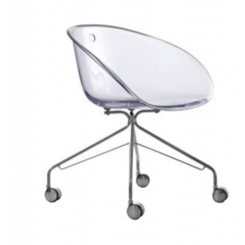 Konferenční židle Gliss 968 (Transparentní)  - Designovynabytek.cz