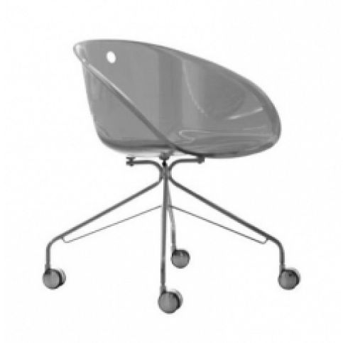 Konferenční židle Gliss 968 (Tmavě šedá)  - Designovynabytek.cz