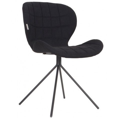 Sada 2 černých židlí Zuiver OMG - Bonami.cz