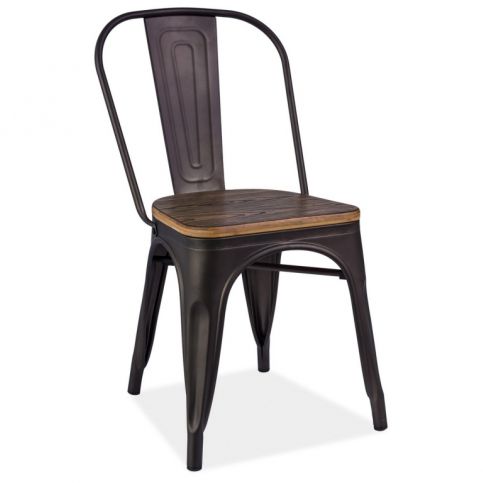 16 Jídelní kovová židle Marbo - Design4life
