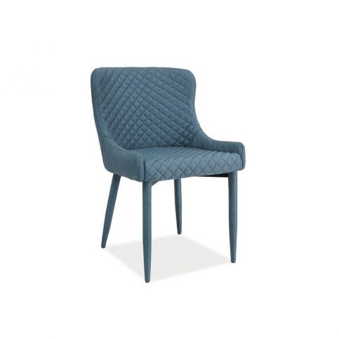 16 Jídelní čalouněná židle Dorfy denim - Design4life