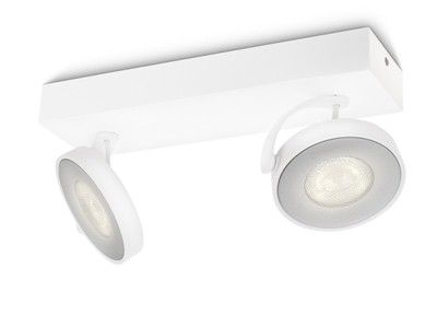 LED přisazené stropní svítidlo bodové Philips CLOCKWORK 53172/31/16  - bílá - Dekolamp s.r.o.