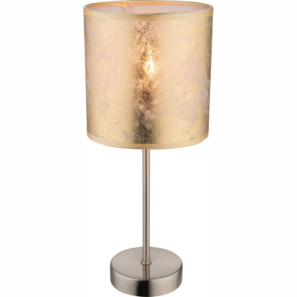 Černo-zlatá stolní lampa Snake gold - Ø26*48 cm E27/max 1*60W Clayre & Eef - LaHome - vintage dekorace
