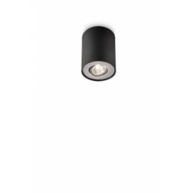 bodové stropní svítidlo Philips Massive Pillar 56330/30/PN GU10 1x35W - černá