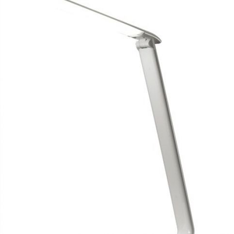Ihned - LED stolní lampička stmívatelná USB, 12W, volba teploty světla, bílý lesk + poštovné zdarma - Rozsvitsi.cz - svítidla