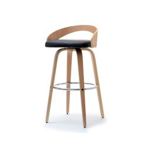 design4life Barová židle EMAJIKO světlý dub - Design4life