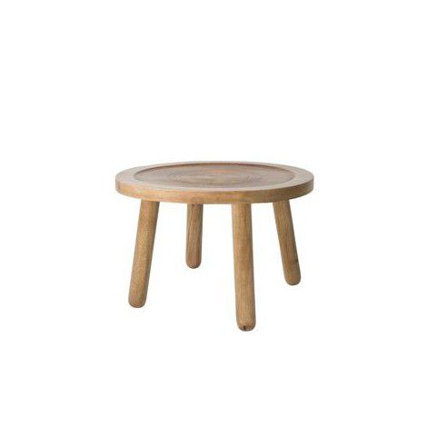 Odkládací stolek z mangového dřeva Zuiver Dendron, ⌀ 60 cm - Bonami.cz