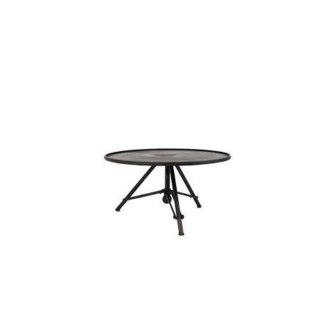 Černý kovový konferenční stolek DUTCHBONE Brok 78 cm - Bonami.cz