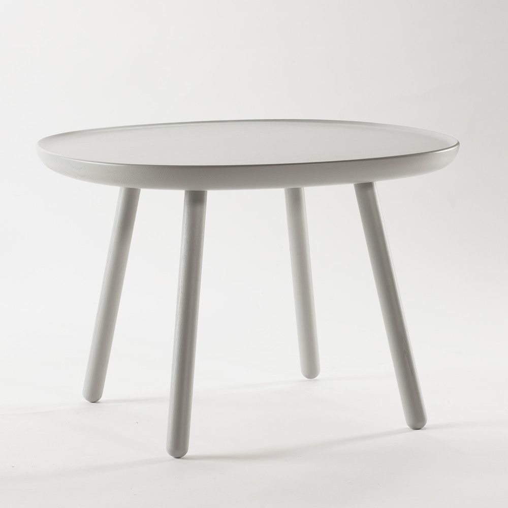 Šedý stolek z masivu EMKO Naïve, ø 64 cm - Bonami.cz