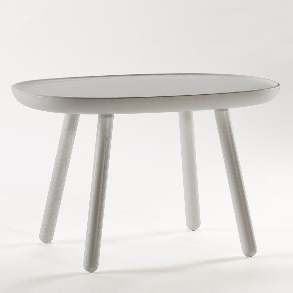 Šedý stolek z masivu EMKO Naïve, 61 x 41 cm - Bonami.cz