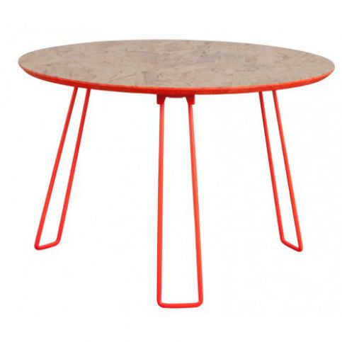 Zuiver Konferenční stolek OSB, velký, red,60 cm - Alhambra | design studio