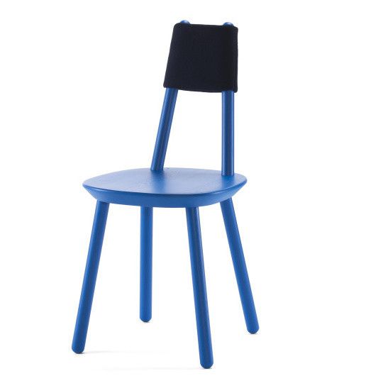 Modrá židle z masivu EMKO Naïve - Bonami.cz
