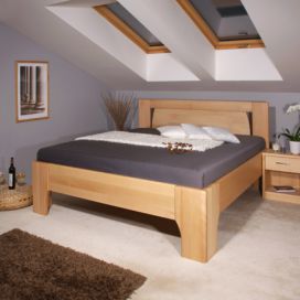 Masivní postel s úložným prostorem Olympia 1 - 160/180 x 200cm - 160x200cm