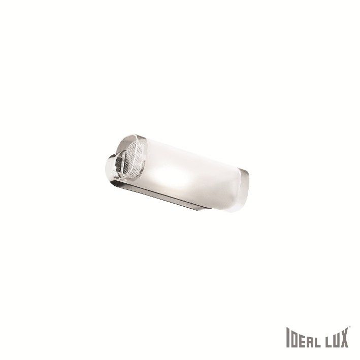 nástěnné svítidlo Ideal lux Lulu AP1 060774 1x80W R7S  - chrom/transparentní/bílá - Dekolamp s.r.o.