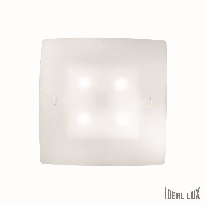 přisazené nástěnné a stropní svítidlo Ideal lux Celine PL4 044293 4x60W E27  - bílá - Dekolamp s.r.o.