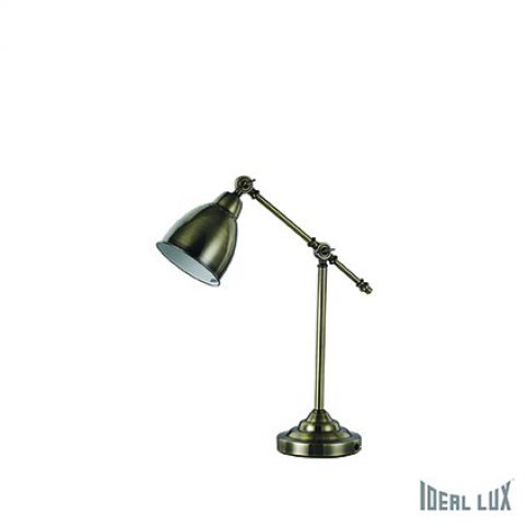 Ideal Lux 27869 - Stolní lampa 1xE27/60W/230V bronzová -  Svět-svítidel.cz