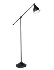 stojací lampa Ideal lux Newton PT1 015286 1x60W E27  - matný nikl - Dekolamp s.r.o.