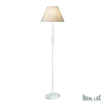 stojací lampa Ideal lux Provence 022987 1x60W E27  - přírodní materiál - Dekolamp s.r.o.