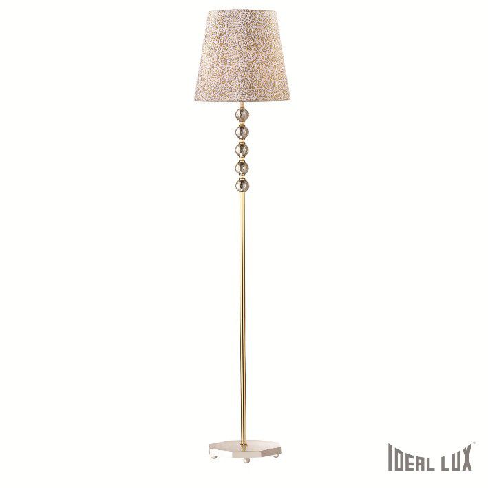 stojací lampa Ideal lux Queen TL1 077765 1x60W E27  - romantická elegance - Dekolamp s.r.o.