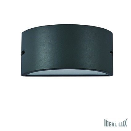 venkovní nástěnné svítidlo Ideal lux Rex AP1 092423 1x60W E27  - antracit - Dekolamp s.r.o.