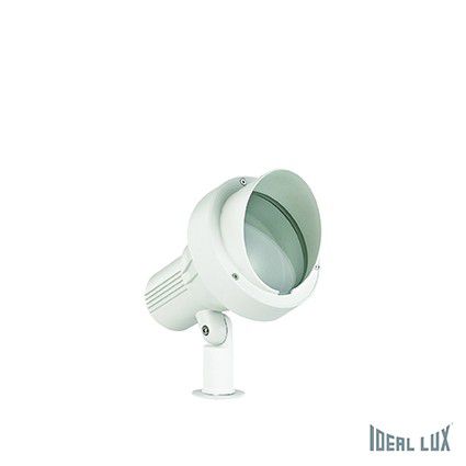 venkovní reflektor Ideal lux Terra PT1 106205 1x35W GU10   - bílá - Dekolamp s.r.o.