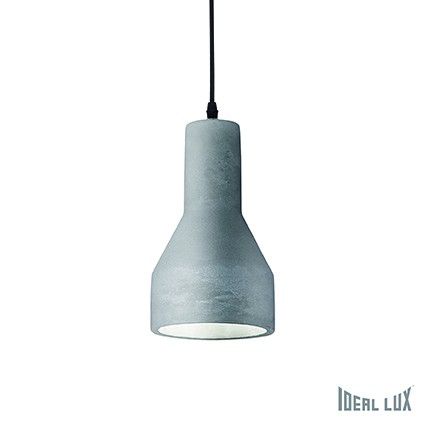 závěsné svítidlo Ideal Lux Oil-1 SP1 110417 1x60W E27 - cementové překvapení - Dekolamp s.r.o.
