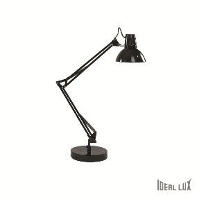 stolní lampa Ideal lux Wally TL1 061191 1x40W E27  - černá - Dekolamp s.r.o.