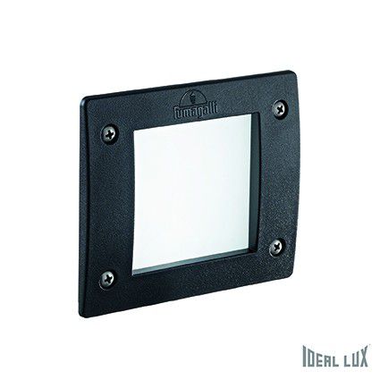 LED venkovní zápustné bodové svítidlo Ideal lux Leti FI1 096582 1x3W GX53 - černá/bílá - Dekolamp s.r.o.