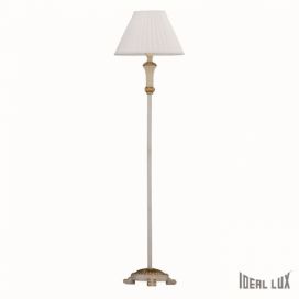 stojací lampa Ideal lux Firenze PT1 002880  - starožitná slonová kost/zlatá