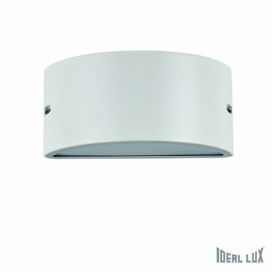 venkovní nástěnné svítidlo Ideal lux Rex AP1 092416 1x60W E27  - bílá
