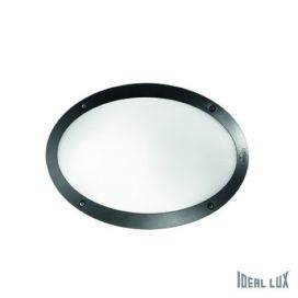 venkovní nástěnné svítidlo Ideal lux Maddi AP1 096704 1x23W E27  - černá/bílá