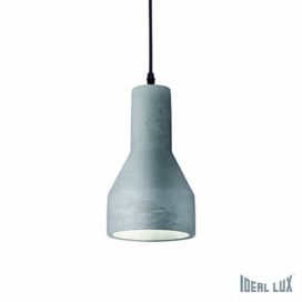 závěsné svítidlo Ideal Lux Oil-1 SP1 110417 1x60W E27 - cementové překvapení
