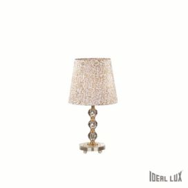 stolní lampa Ideal lux Queen TL1 077741 1x60W E27  - romantická elegance
