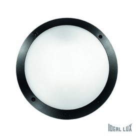 venkovní nástěnné svítidlo Ideal lux Lucia AP1 096674 1x23W E27  - černá/bílá