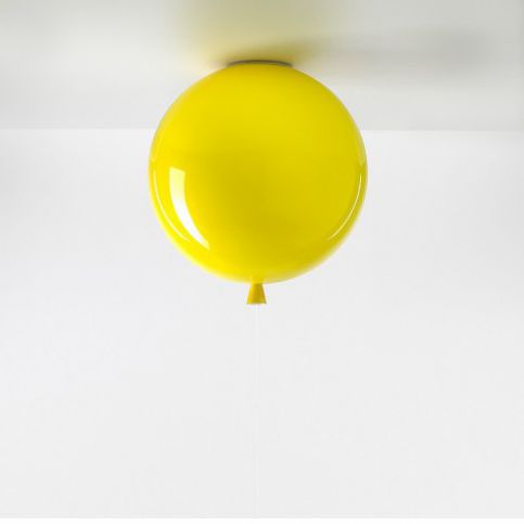 Brokis Stropní Memory triplex sklo, žlutá, BROKIS Rozměr svítidla  250 mm - Alhambra | design studio