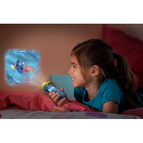 LED dětské baterka Philips FINDING DORY 71788/90/16  - modrá - Dekolamp s.r.o.