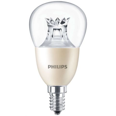 Philips LED žárovka P50 CL E14 8W 60W teplá bílá 2700K stmívatelná - Dekolamp s.r.o.