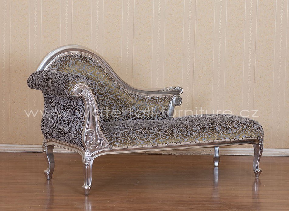 Stříbrné retro sofa - Waterfall® designový nábytek
