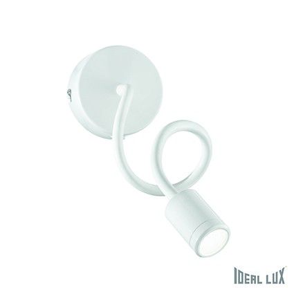 LED nástěnné svítidlo Ideal lux Focus AP1 097183 1x3W - bílá - Dekolamp s.r.o.