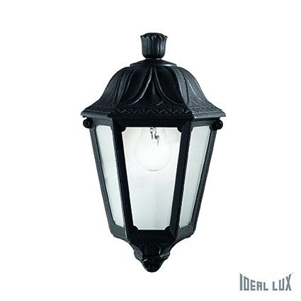 venkovní nástěnné svítidlo Ideal lux Anna AP1 101552 1x60W E27  - černá - Dekolamp s.r.o.