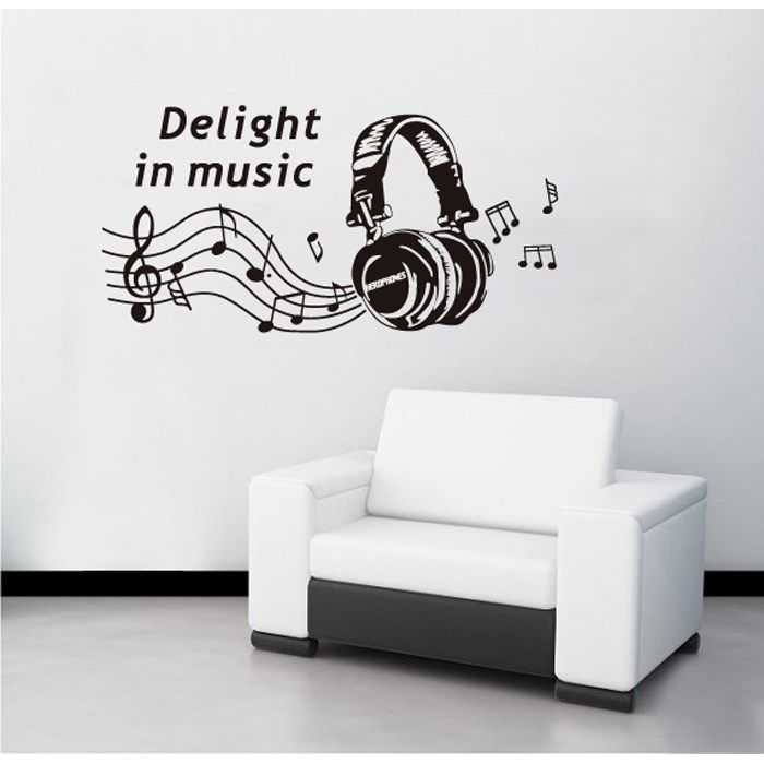 Samolepicí dekorace Delight in music - 4home.cz