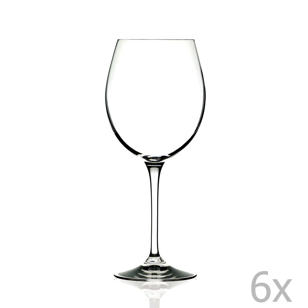 Sada 6 sklenic na víno RCR Cristalleria Italiana Romilda, 650 ml - Bonami.cz